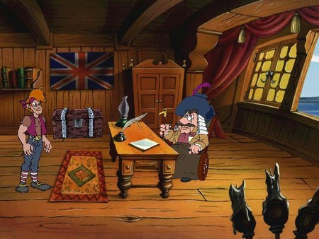 Screenshot z El Tesoro de Isla Alcachofa