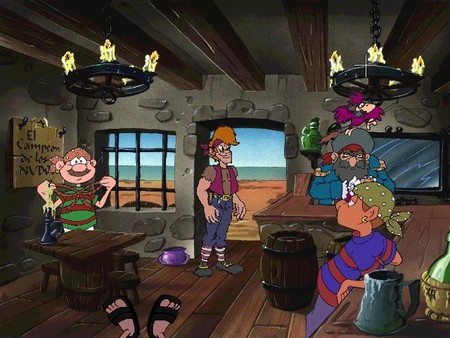 Screenshot z El Tesoro de Isla Alcachofa