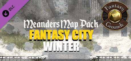 Fantasy Grounds - Meanders Map Pack: Fantasy City Winter (Map Pack) Header Image