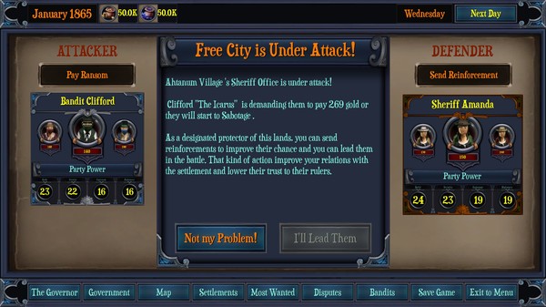 Screenshot z The Governor