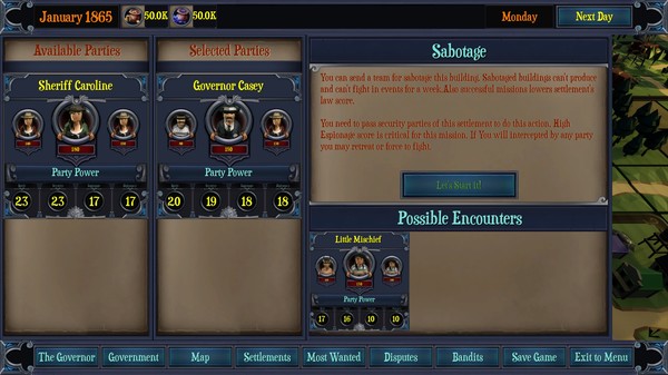 Screenshot z The Governor