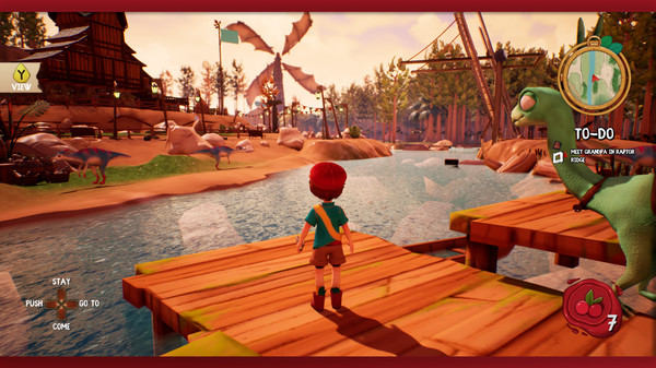 Screenshot z Dino Delivery