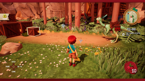 Screenshot z Dino Delivery