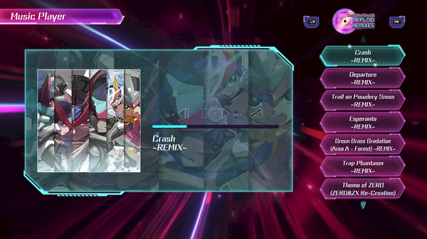 Mega Man Zero/ZX Legacy Collection - Mega Man Zero/ZX Reploid Remixes screenshot 1