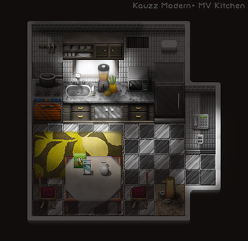 RPG Maker MV - Modern + Inner Basic Tiles