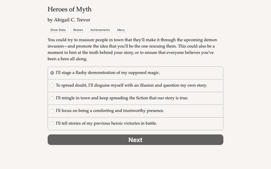 Screenshot z Heroes of Myth
