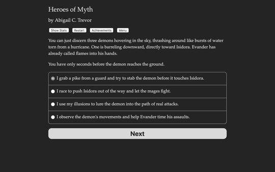 Screenshot z Heroes of Myth