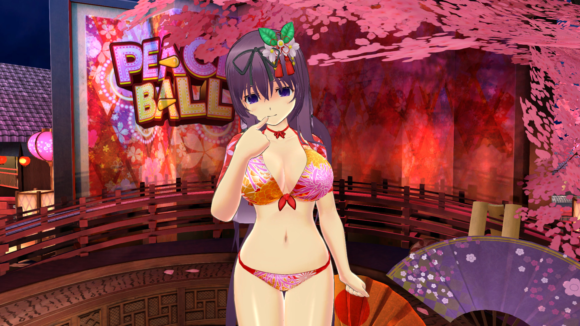 SENRAN KAGURA Peach Ball - New Outfit Quartet Featured Screenshot #1