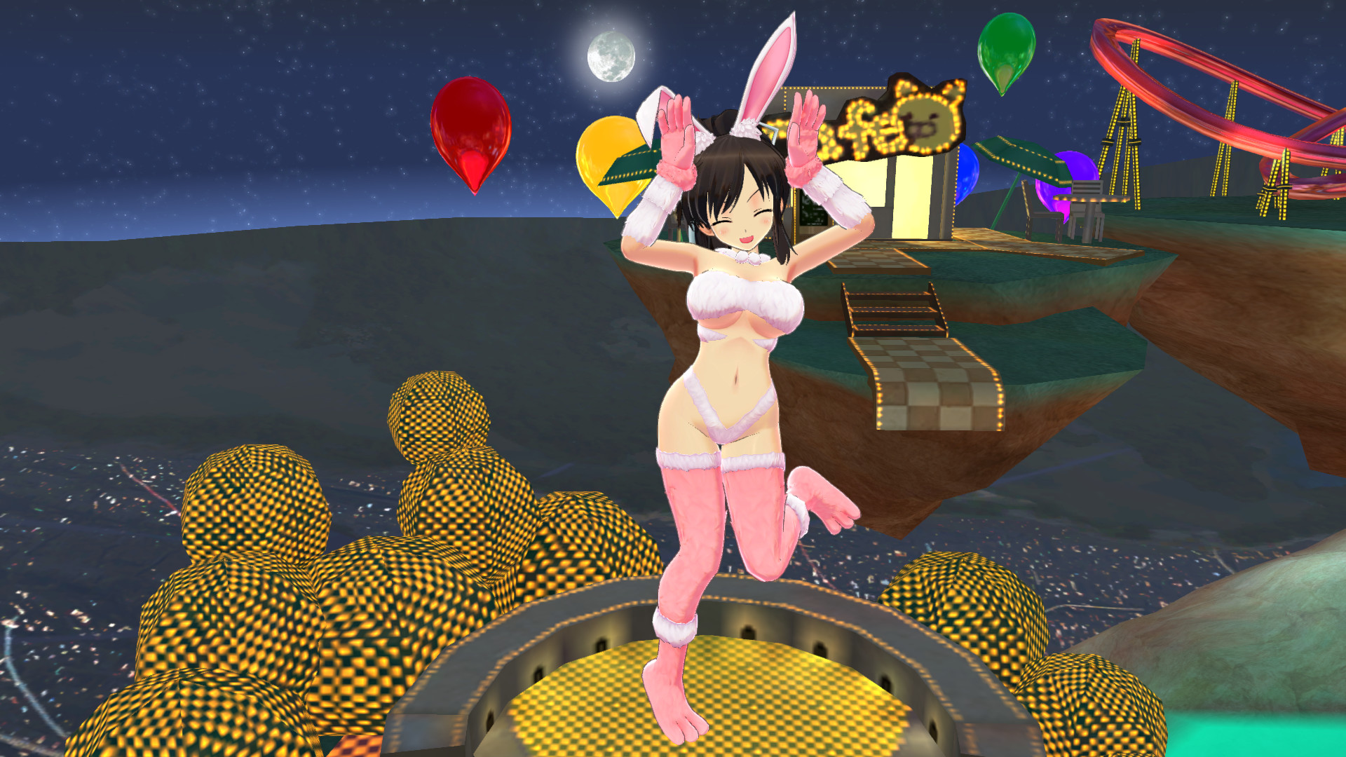 SENRAN KAGURA Peach Ball - New Diorama Pose Quintet Featured Screenshot #1