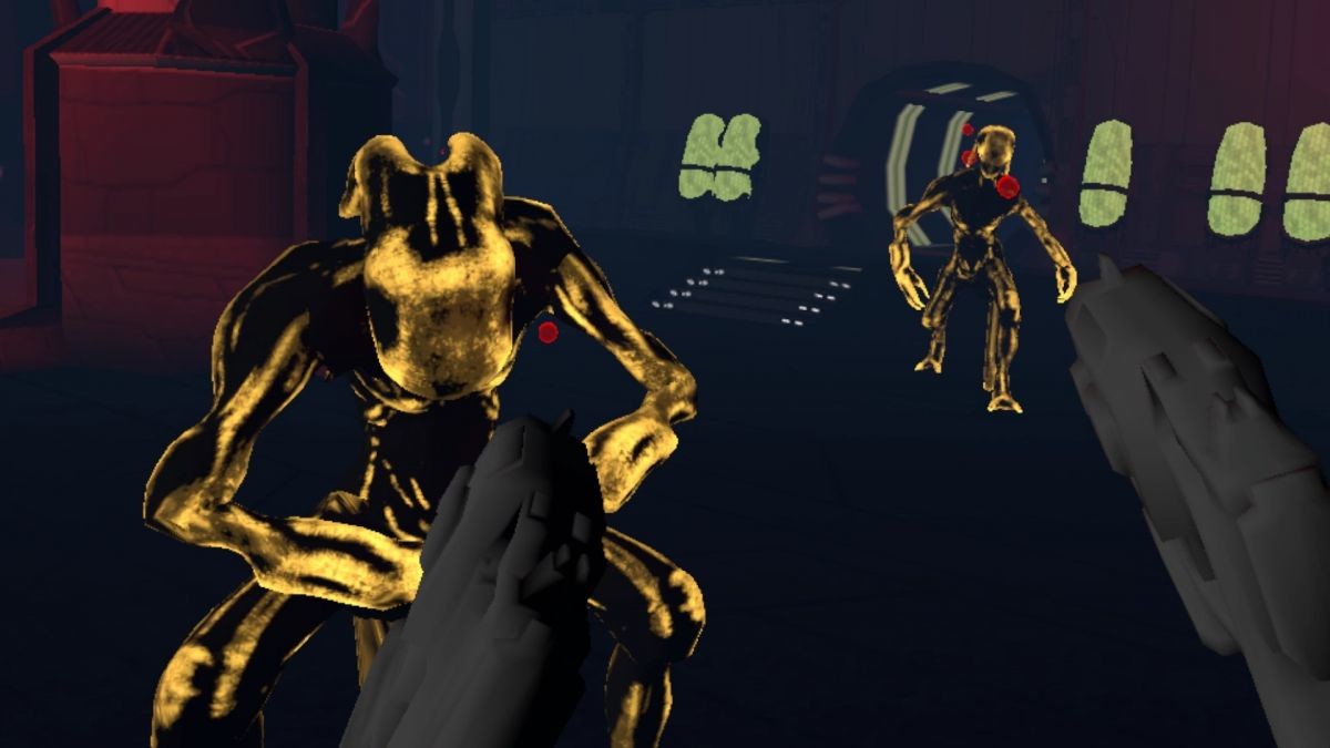 Alien Shooter in Space Cradle - Virtual Reality screenshot