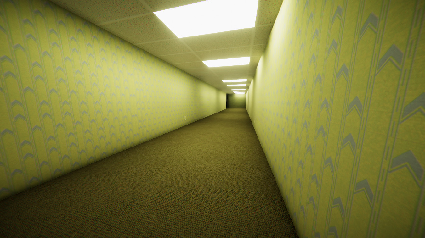 #2. The Backrooms Game FREE Edition (Steam) Podle: Pie On A Plate Productions
