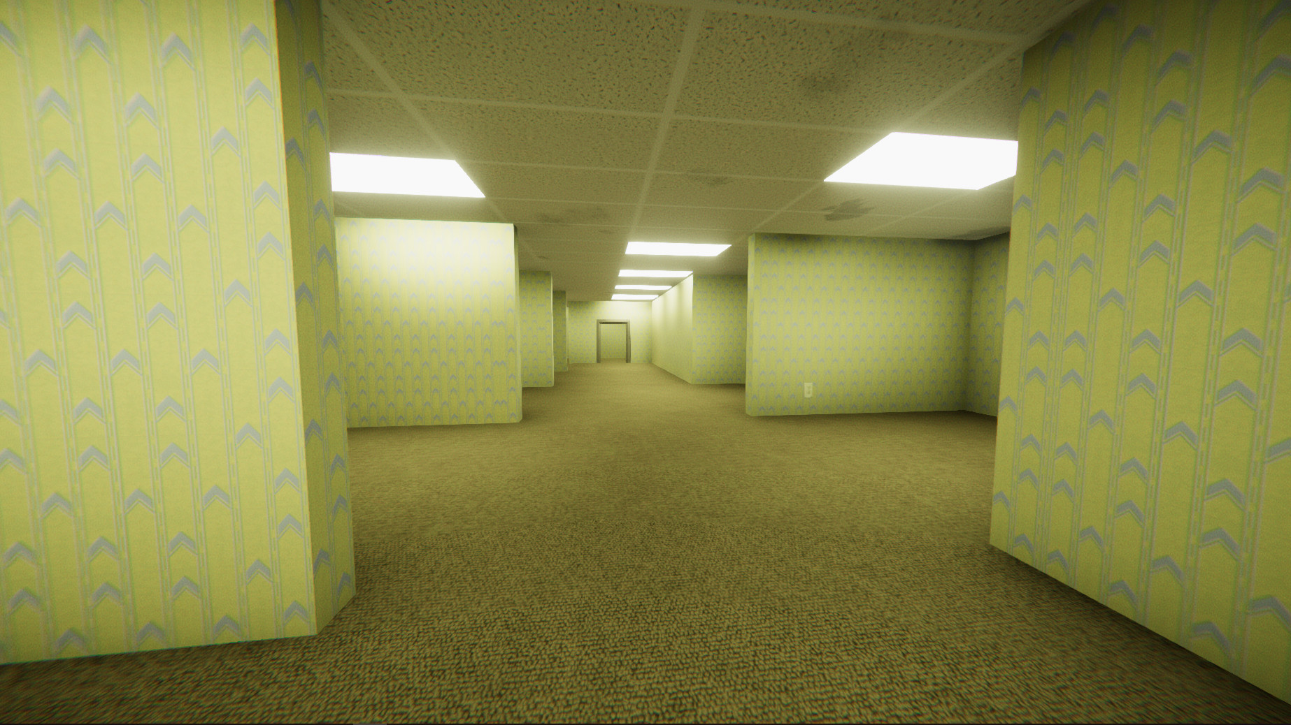 The Backrooms Game FREE Edition – Screenshot 1