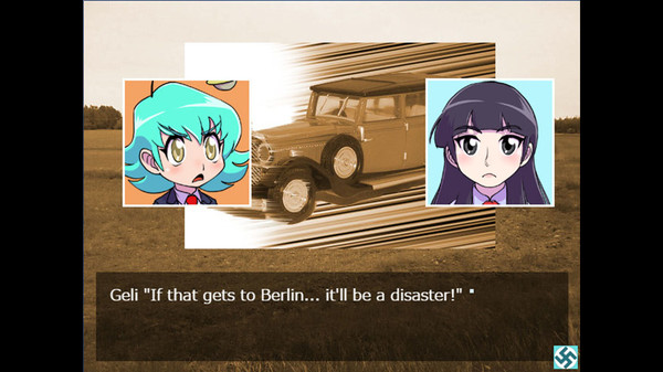 Screenshot z Genius! NAZI-GIRL GoePPels-Chan ep3