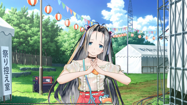 Screenshot z ROBOTICS;NOTES DaSH