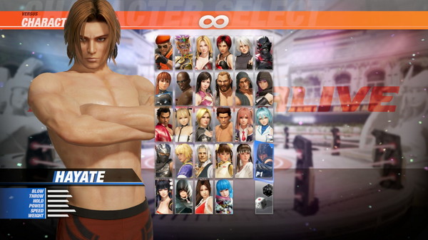 DOA6 Seaside Eden Costume - Hayate