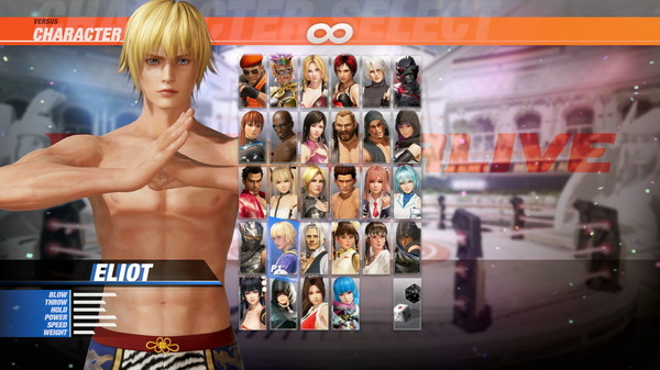 DOA6 Seaside Eden Costume - Eliot