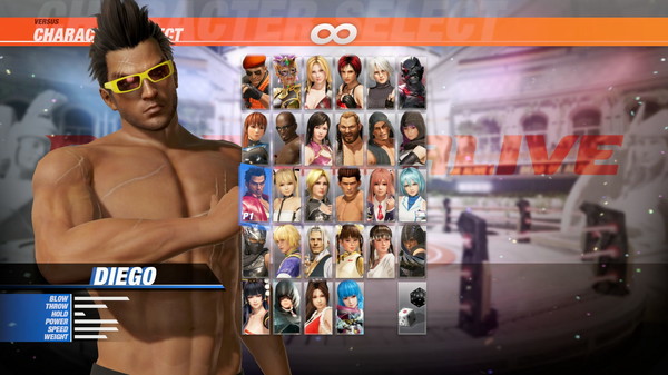 DOA6 Seaside Eden Costume - Diego