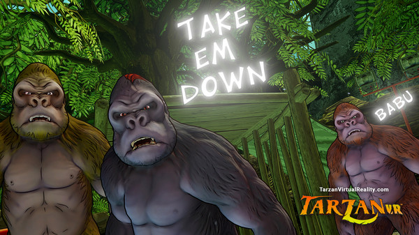 Screenshot z Tarzan VR