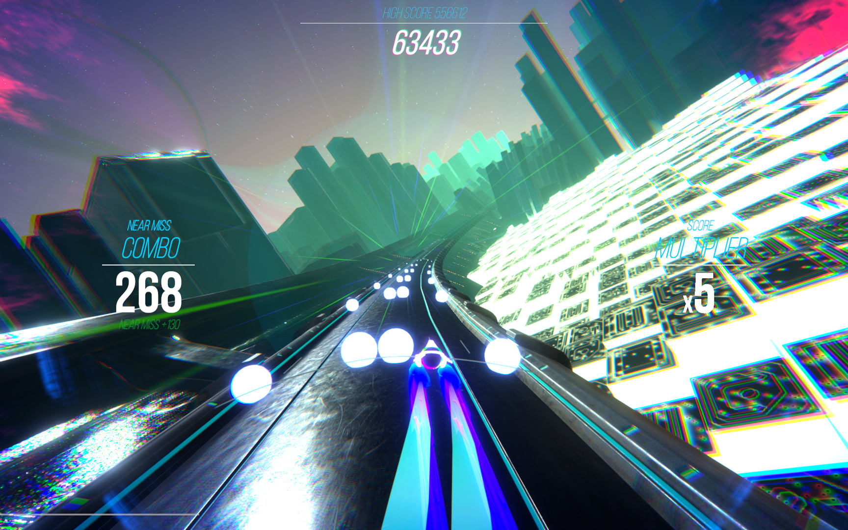 #5. HyperCore : Rhythm Bullet Hell (Steam) โดย: Gameinaframe