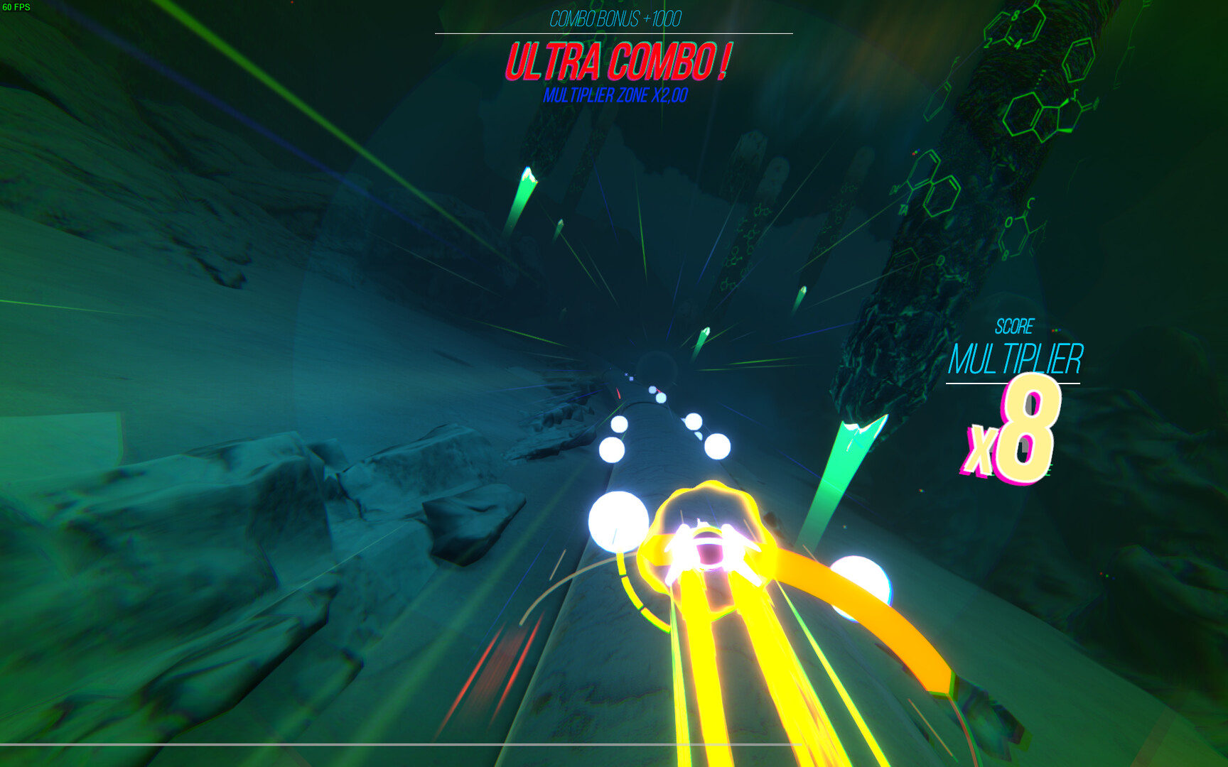 #7. HyperCore : Rhythm Bullet Hell (Steam) โดย: Gameinaframe