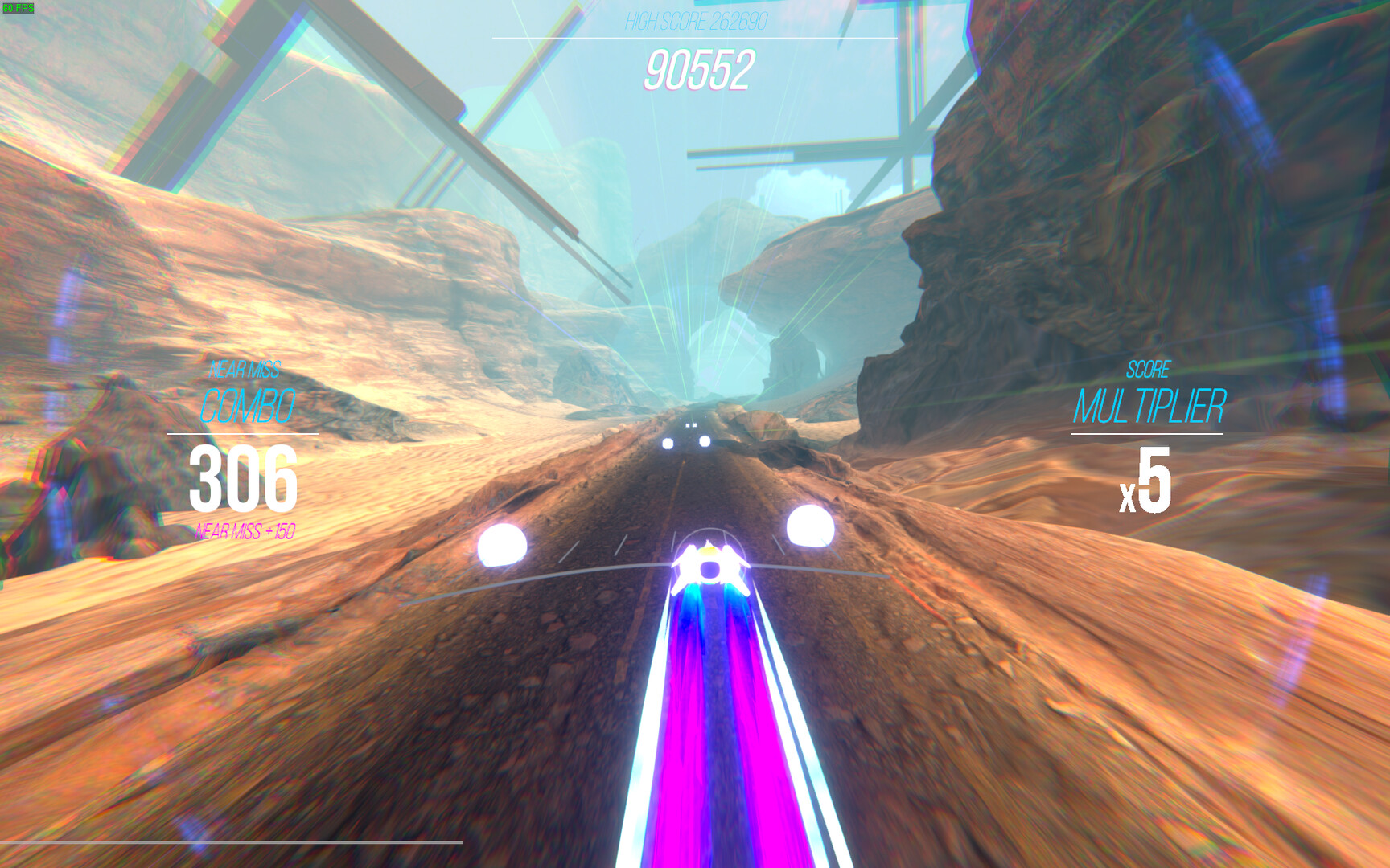 #2. HyperCore : Rhythm Bullet Hell (Steam) โดย: Gameinaframe