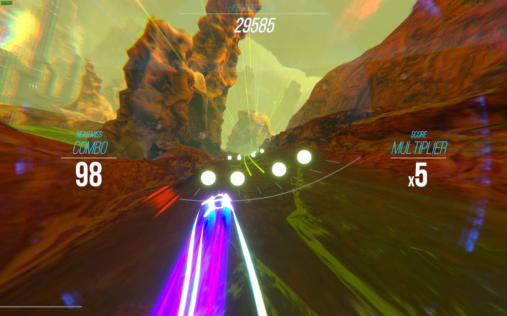 #4. HyperCore : Rhythm Bullet Hell (Steam) โดย: Gameinaframe