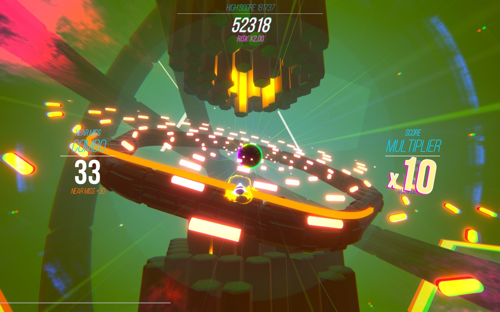 #6. HyperCore : Rhythm Bullet Hell (Steam) โดย: Gameinaframe