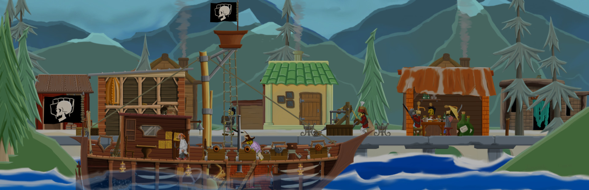 A pirate quartermaster