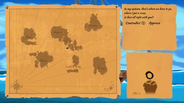Screenshot z A pirate quartermaster