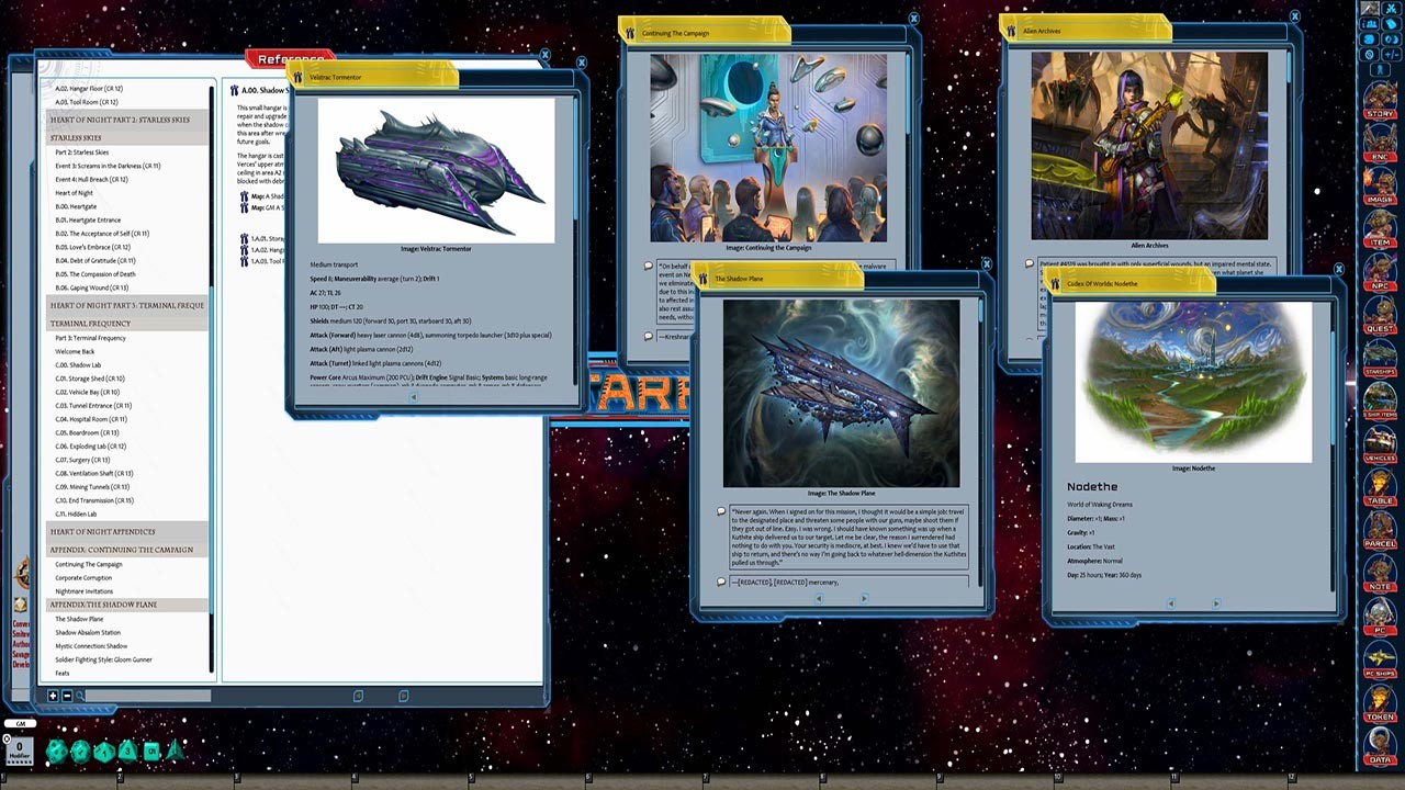 Fantasy Grounds - Starfinder RPG - Signal of Screams AP 3: Heart of Night (SFRPG) Featured Screenshot #1