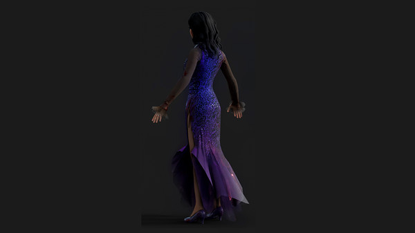 灵魂筹码 - 安琪星辰夜幕礼服 Soul at Stake - "Glad You Came" Angie's Dress — скриншот 6