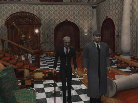 Screenshot z Sherlock Holmes: The Mystery of The Mummy