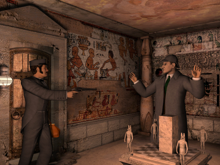 Screenshot z Sherlock Holmes: The Mystery of The Mummy