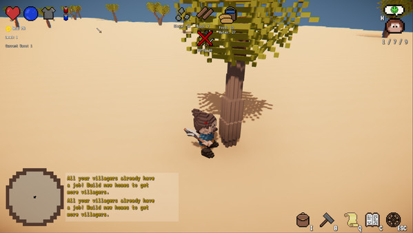 Screenshot z Voxel Crusade