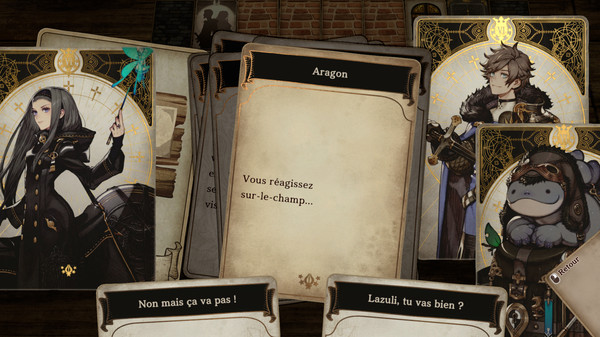 Capture d'écran 1 de Voice of Cards: The Isle Dragon Roars