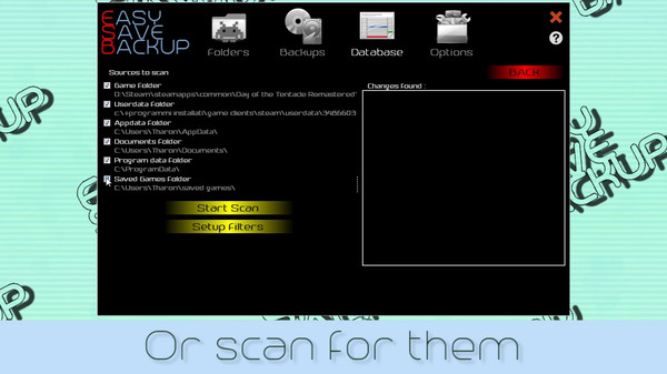 Screenshot z EasySave Backup Screenshot z EasySave Backup