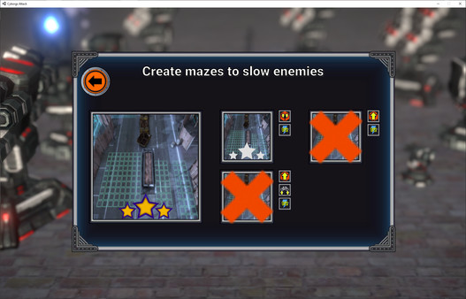 Screenshot z Cyborgs Attack