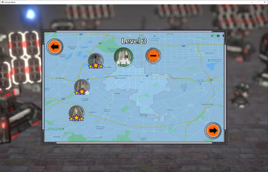 Screenshot z Cyborgs Attack