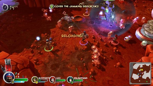 Screenshot z Bunch Of Heroes