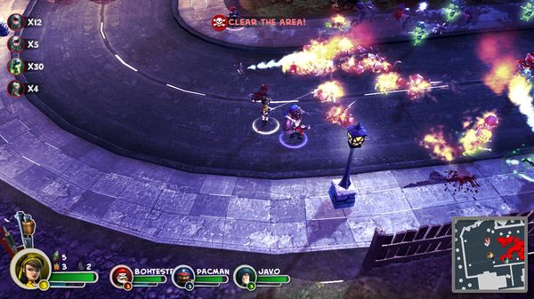 Screenshot z Bunch Of Heroes