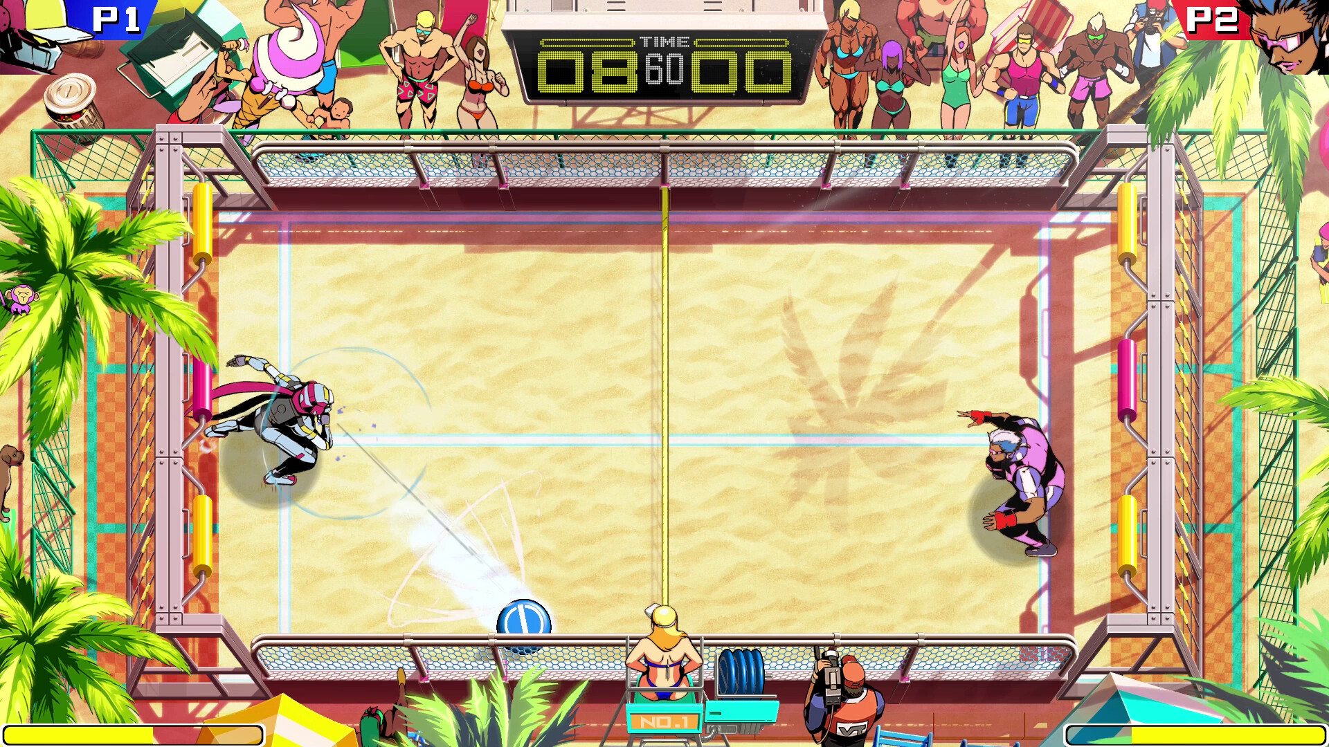 screenshot of Windjammers 2 3