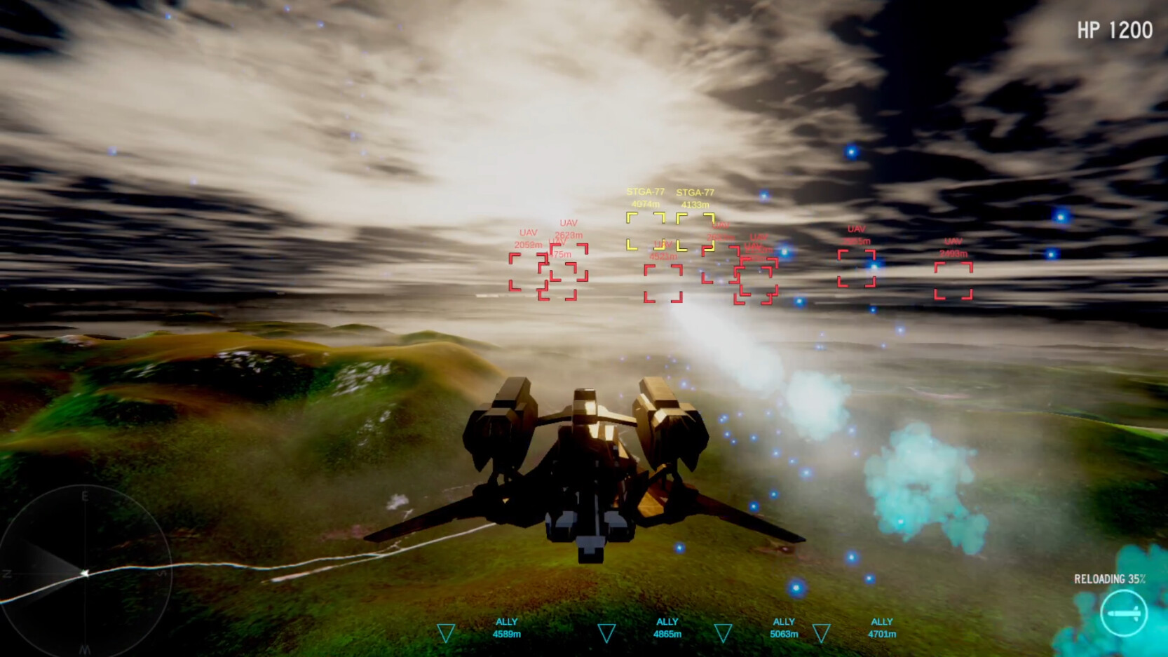 screenshot of Air Combat MF 2