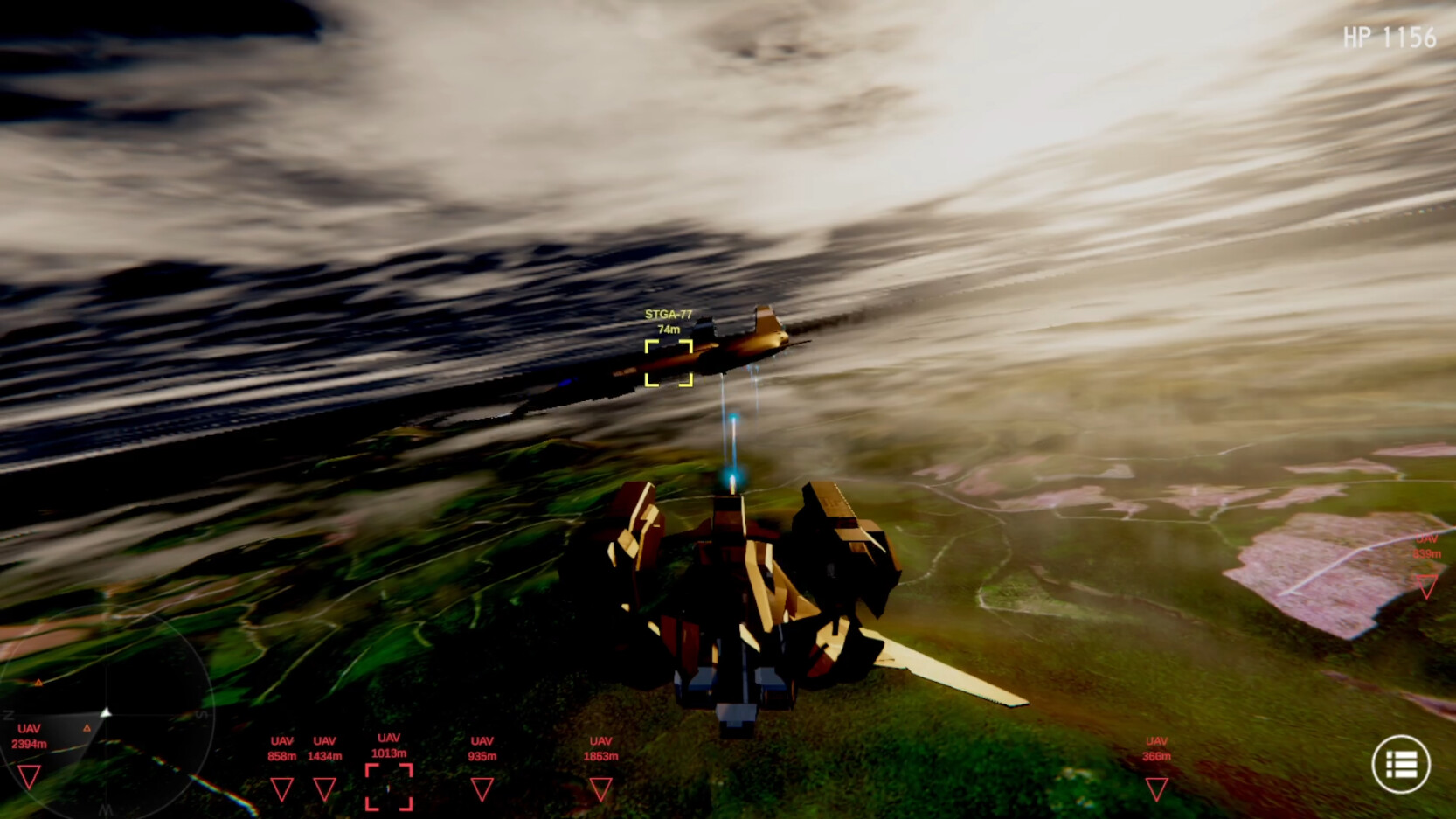 screenshot of Air Combat MF 11