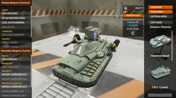 Screenshot z Hover Tank Arena