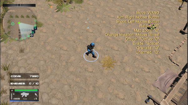 Screenshot z Alone in the War Screenshot z Alone in the War