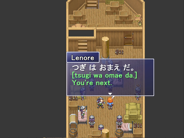 Learn Japanese RPG: Hiragana Forbidden Speech screenshot 10