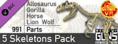 World of Guns VR: 5 Skeletons Pack Small Capsule Image