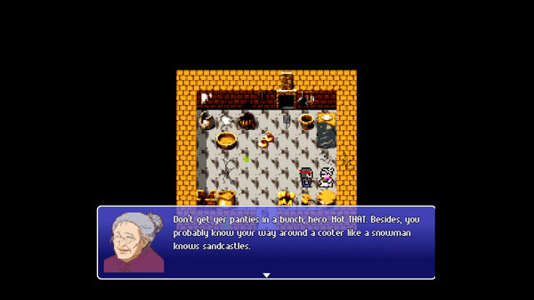 Screenshot z Victim Cache the RPG