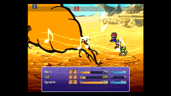 Screenshot z Victim Cache the RPG
