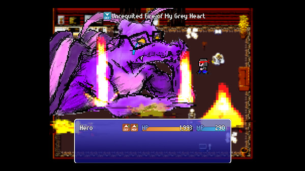 Screenshot z Victim Cache the RPG